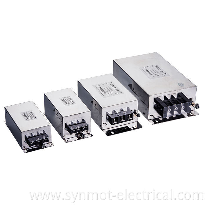 Synmot 65A line EMC filter for servo driver EMI filter 220V input filter